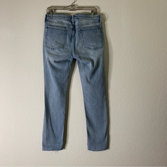 Rag & bone Womens light blue Dre low rise slim boyfriend jeans 27 - Picture 3 of 10